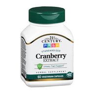Thumbnail for 21st Century 21st Century Standardized Cranberry Extract Vegetarian Capsules 60 Caps