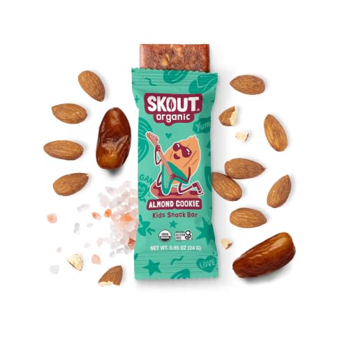 Image 5 of Skout Organic Almond Cookie Kids Snack Bars (18 Pack)