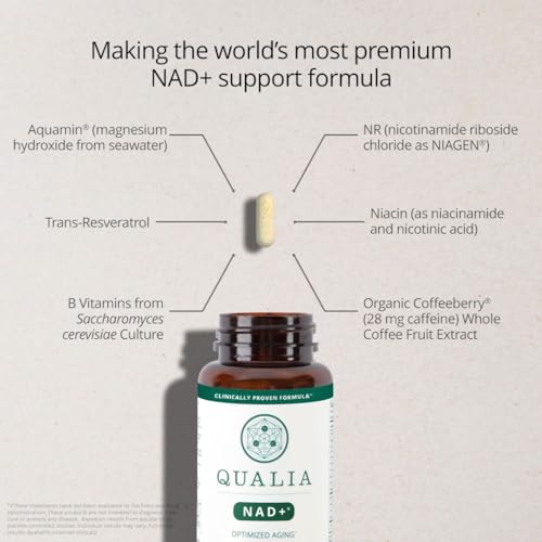 Image 6 of QUALIA LIFE SCIENCES Qualia NAD Supplement 1 Month Supply
