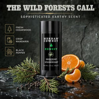 Thumbnail for Image 3 of Herban Cowboy Forest Aloe Infused Deodorant with Hints of Cedar, Mandarin, and Black Pepper (2.8 oz)