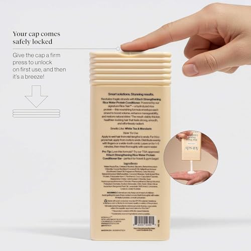 Image 5 of Kitsch Strengthening Rice Water Conditioner for Hair Growth – 12.3 oz