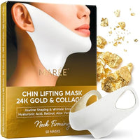 Thumbnail for Image 1 of Default Title for the product MAREE V Line Lifting Mask - 24K Gold Double Chin Lifting Mask 10 Ct