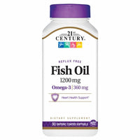 Thumbnail for 21st Century Fish Oil 1200 mg 90 Count