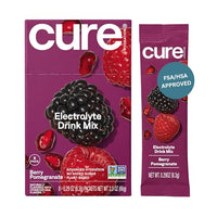 Thumbnail for Image 1 of Default Title for the product Cure Hydration Electrolyte Drink Powder Berry Pomegranate 8 Packets