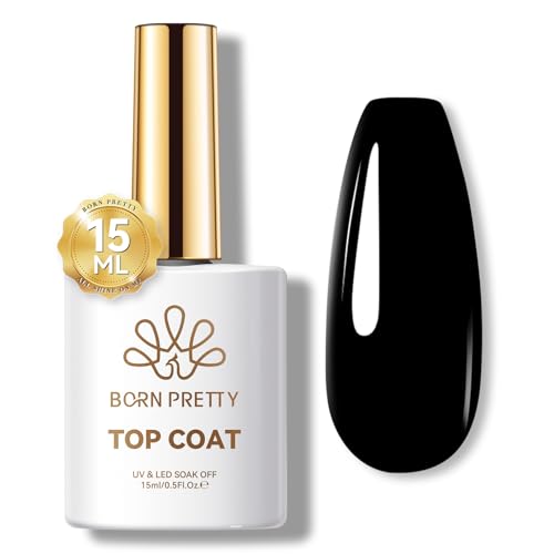 Image 1 of Default Title for the product Born Pretty Gel Polish No Wipe Gel Top Coat 15ml Clear Color