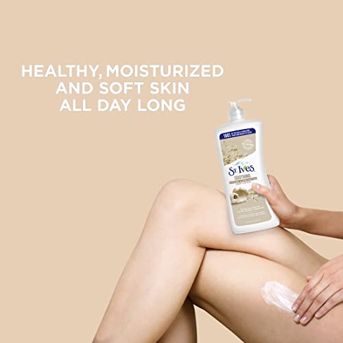 Image 6 of St. Ives Soothing Hand & Body Lotion with Oatmeal and Shea Butter, 21 fl oz, 4 Pack