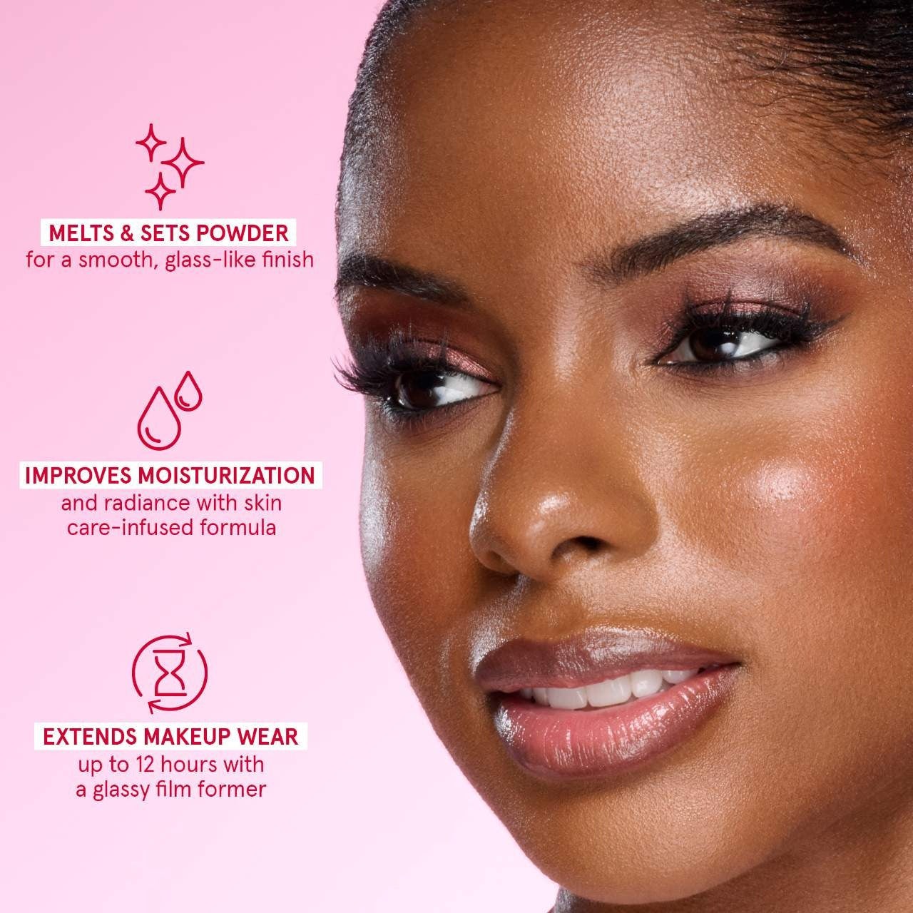 One Size Powder Melt Glass Setting Spray