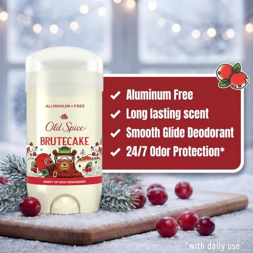 Image 2 of Old Spice Aluminum Free Deodorant for Men, Holidudes Limited Edition, 3 Ounce Pack of 12