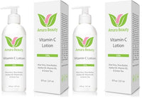 Thumbnail for Image 2 of 8 Fl Oz (Pack of 2) for the product Vitamin C Face & Body Lotion 15% - with Shea Butter & Jojoba Oil - 8 oz