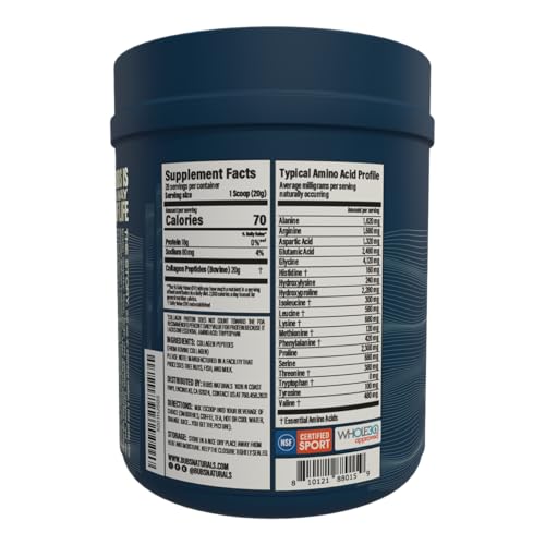 Image 5 of BUBS Naturals Collagen Peptides Powder 20 oz
