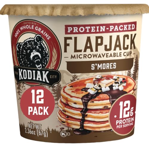 Image 1 of Default Title for the product Kodiak Cakes Pancake On the Go, S'mores, 2.36 oz (Pack of 12)