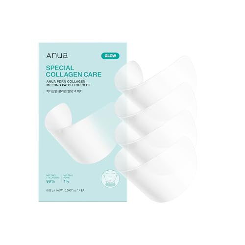 Image 1 of 1 Count (Pack of 4) for the product ANUA PDRN Collagen Melting Patch for Neck, 0.02g x 4ea