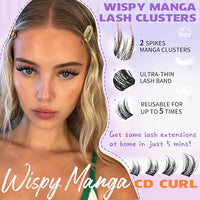 Thumbnail for Image 2 of EYDEVRO Manga Lash Clusters Kit Wispy Natural Cluster Eyelash Extensions