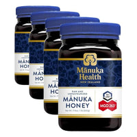 Thumbnail for Image 10 of MGO 263+ / 17.6 Ounce (Pack of 4) for the product Manuka Health Manuka Honey