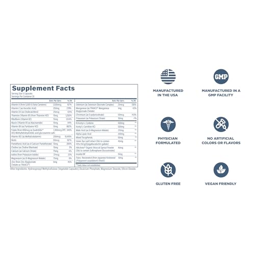 Image 6 of Revive MD Multi-Vitamin Supplement for Men & Women (150 Capsules, 30 Servings)
