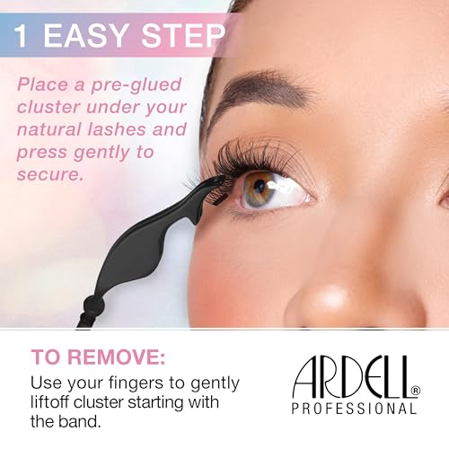 Image 6 of Ardell Press On Lashes Underlash Extensions, Faux Mink Natural, 30 ct
