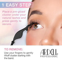 Thumbnail for Image 6 of Ardell Press On Lashes Underlash Extensions, Faux Mink Natural, 30 ct