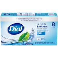 Thumbnail for Image 3 of Dial Antibacterial Bar Soap, Spring Water, 4 oz, 8 Bars