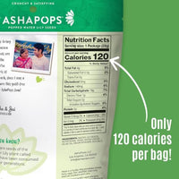 Thumbnail for Image 2 of AshaPops Popped Water Lily Seeds, Vegan Cheese, 1 oz Bags, Pack of 6