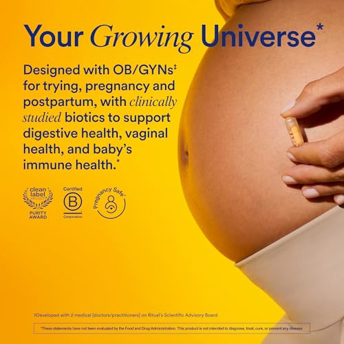Image 2 of Ritual Natalbiotic Prenatal Probiotic for Women - 30 Capsules - 30 Servings