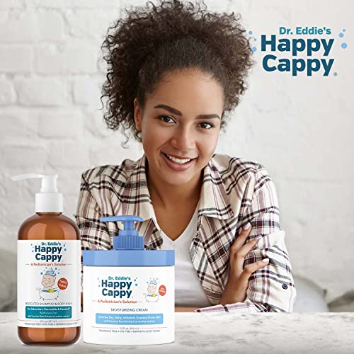 Image 5 of Happy Cappy Medicated Shampoo and Body Wash and Moisturizing Cream Bundle