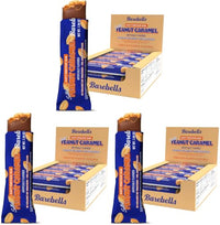 Thumbnail for Image 1 of Default Title for the product BAREBELLS Soft Protein Bars Salted Peanut Caramel - 12 Bars, Pack of 3