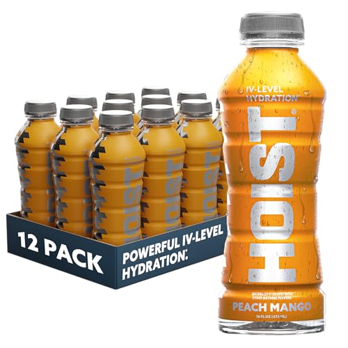 Image 7 of Peach Mango / 16 Fl Oz (Pack of 12) for the product HOIST Premium Military Hydration Electrolyte Drink