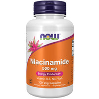 Thumbnail for Now Foods Niacinamide 500 mg 100 Caps