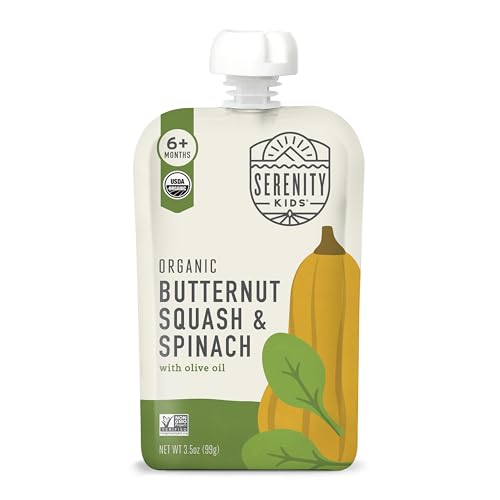 Image 1 of Default Title for the product Serenity Kids Veggie Puree Baby Food Pouches - 3.5 Oz, Pack of 12