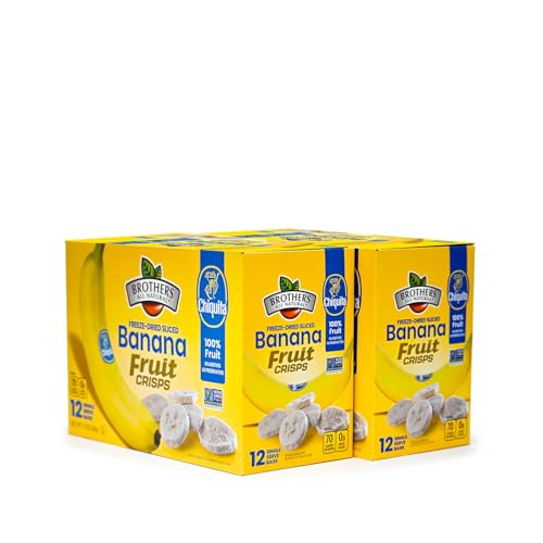 Image 1 of Default Title for the product Brothers-ALL-Natural Freeze Dried Fruit Crisps, Banana