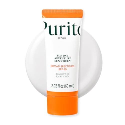 Image 1 of 2.02 Fl Oz (Pack of 1) for the product PURITO Korean Sunscreen SPF 50 for Sensitive Skin, 2.02 fl.oz