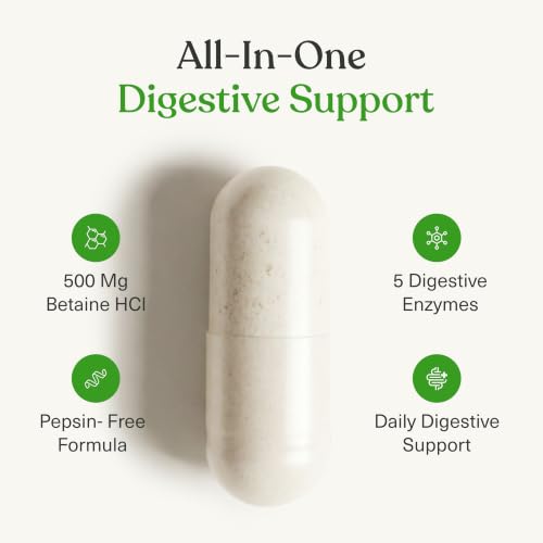 Image 2 of BIOptimizers HCL Breakthrough Betaine HCl 90 Pepsin-Free Capsules