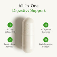 Thumbnail for Image 2 of BIOptimizers HCL Breakthrough Betaine HCl 90 Pepsin-Free Capsules
