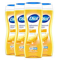 Thumbnail for Image 1 of Default Title for the product Dial Body Wash, Hydraclean Complex & Vitamin E, Gold, 16 Fl Oz, 4-Pack
