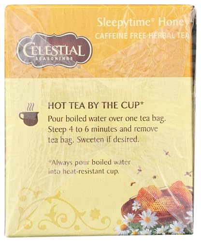 Image 6 of Celestial Seasonings Herbal Tea Sleepytime Honey 20 ct