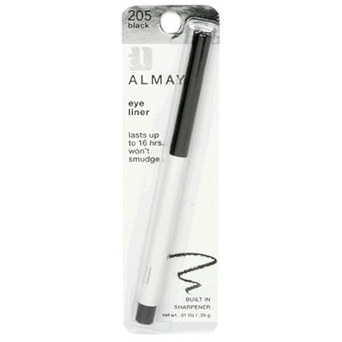 Image 1 of Default Title for the product Almay Eyeliner with Built In Sharpener, Black 205, 0.01-Ounce Packages (Pack of 1)