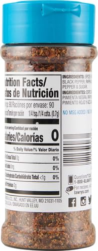 Image 6 of Lawry's Seasoned Pepper, 2.25 oz