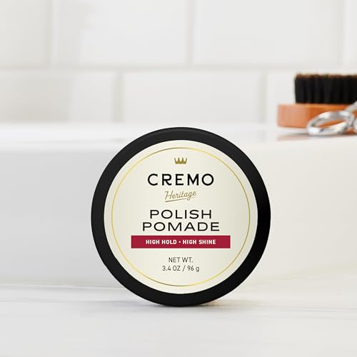 Image 5 of Cremo Polish Hair Pomade for Men, High Hold & Shine, 3.4 oz