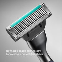 Thumbnail for Image 5 of Harry's Plus Trial Shaving Kit for Men - Handle, Blade Cartridge, Shave Gel