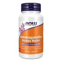 Thumbnail for Now Foods Ashwagandha Stress Relief 60 VegCaps
