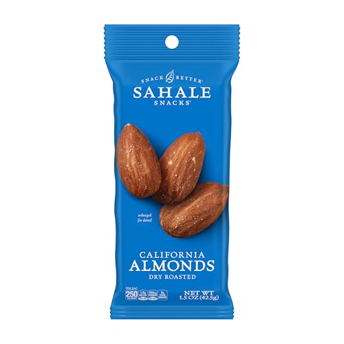 Image 1 of Default Title for the product Sahale Snacks California Dry Roasted Almonds, 1.5 oz Grab & Go Bags (18 Packs)