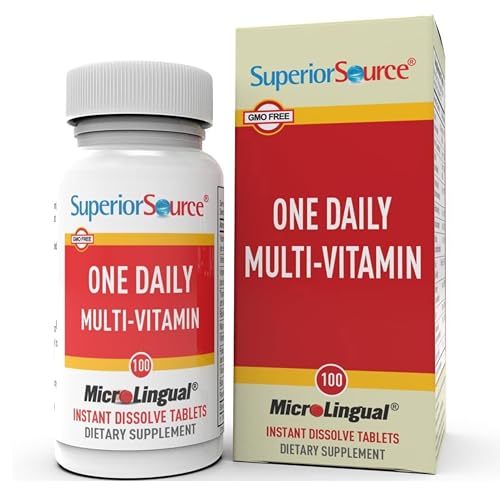 Image 1 of 100 Count (Pack of 1) for the product Superior Source One Daily Multivitamin, 11 Vitamins & Nutrients, 100 Ct