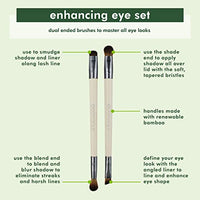 Thumbnail for Image 2 of EcoTools Enhancing Eye Brush Set, Eye Makeup Brushes, 2 Piece