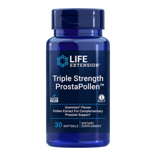 Life Extension Triple Strength ProstaPollen 30 Soft Gels