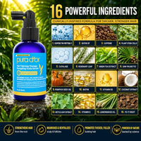 Thumbnail for Image 6 of PURA D'OR Hair Thinning Therapy Scalp Serum, 4 Fl Oz (Pack of 12)