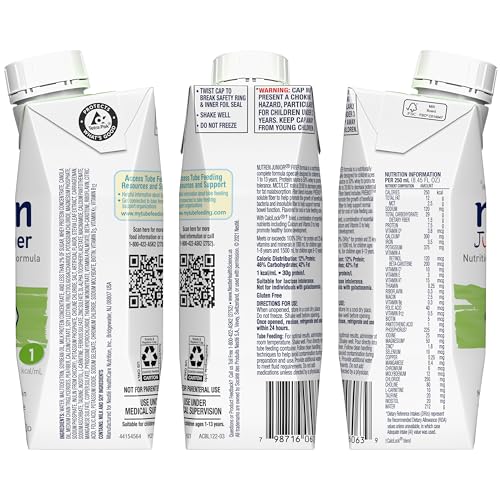 Image 2 of Nutren Junior Fiber Tube Feeding Formula, Vanilla, 8.45 Fl Oz, 24pk