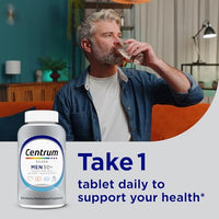 Thumbnail for Image 6 of Centrum Silver Men's 50+ Multivitamin with Vitamin D3, B-Vitamins, Zinc - 200 Tablets