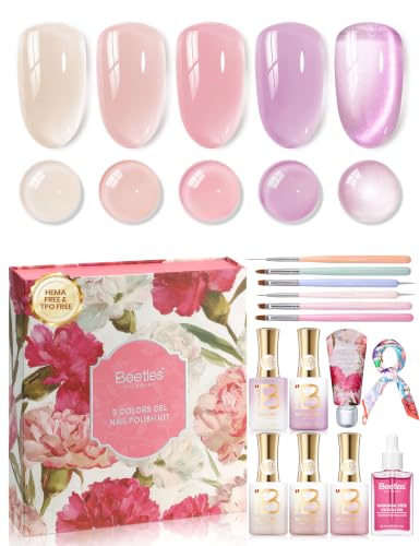 Image 12 of Petalled Grace for the product beetles Gel Polish Gel Nail Polish Kit