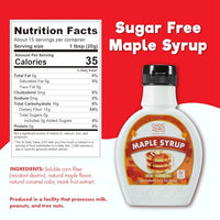 Thumbnail for Image 2 of ChocZero Sugar Free Maple Syrup, 10.5 oz Bottle