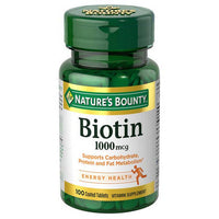 Thumbnail for Nature's Bounty Nature's Bounty Biotin 100 tabs